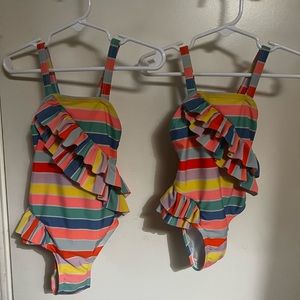 Toddler matching swimsuits 3T & 18M